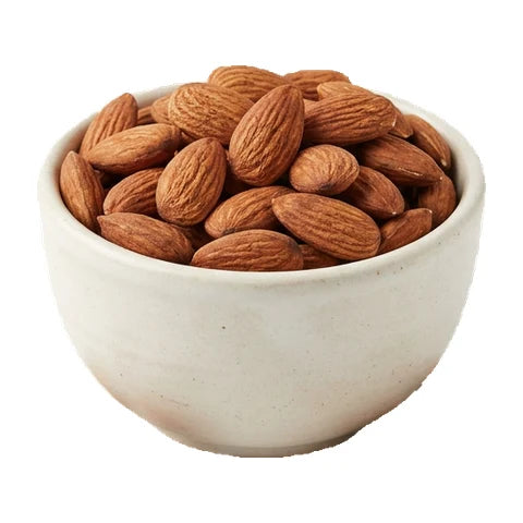 A bowl of Californian almonds