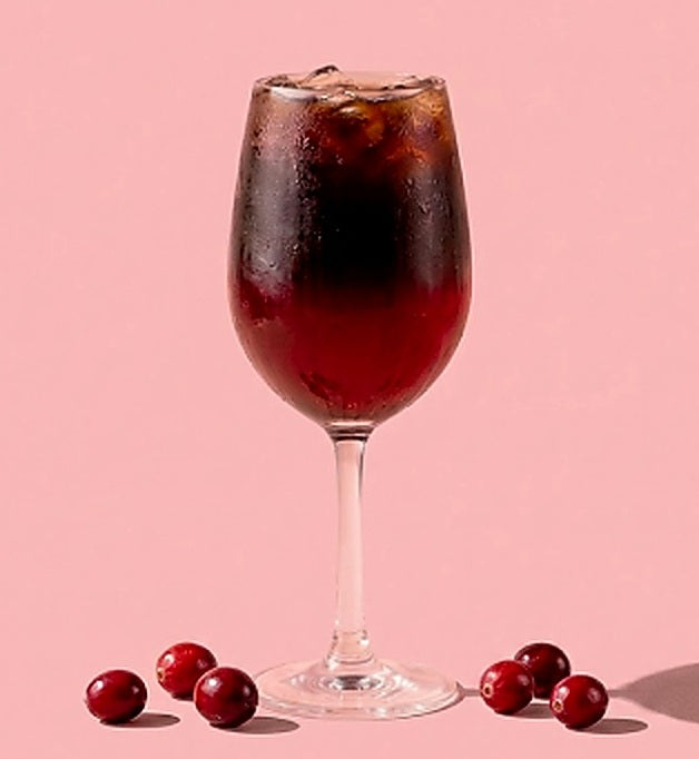 Cranberry Cold Coffee